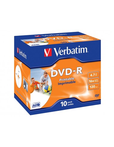 Dvd-r verbatim imprimible capacitat...