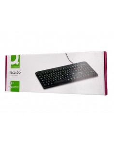 Teclat q-connect negre amb... 2