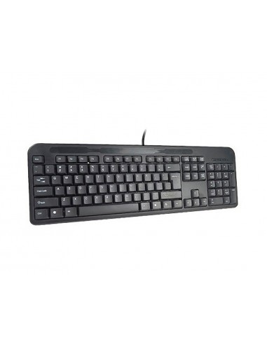 Teclat q-connect negre amb cable 1,5...