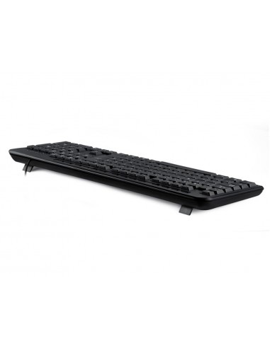 Teclat q-connect negre amb cable 1,5...