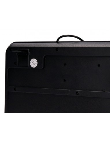 Teclat q-connect negre amb cable 1,5...