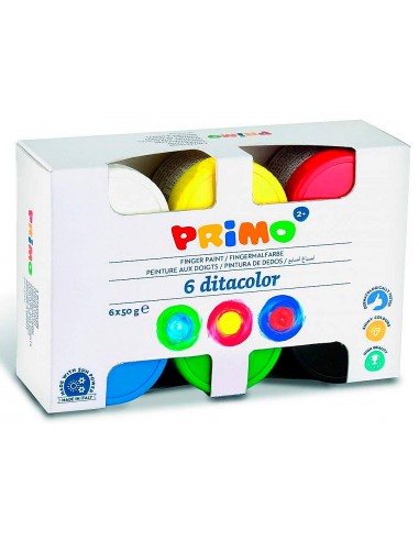 Pintura de dits primo 50 g caixa de 6...
