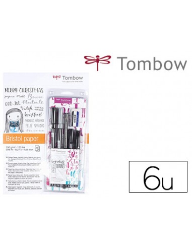 Set cal·ligrafia tombow lettering...