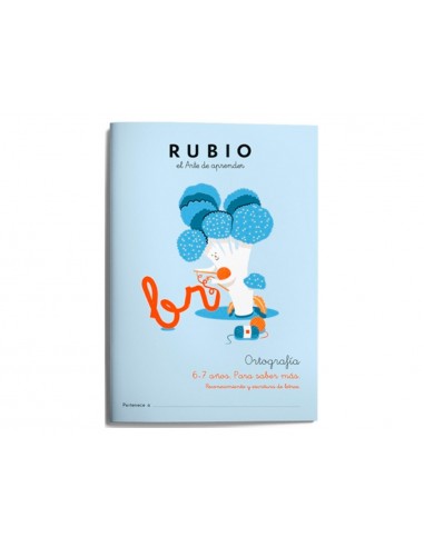 Quadern rubio ortografia 6-7 anys per...