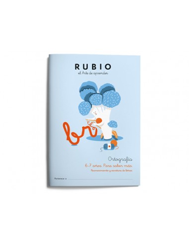 Quadern rubio ortografia 6-7 anys per...