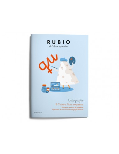 Quadern rubio ortografia 8-9 anys per...