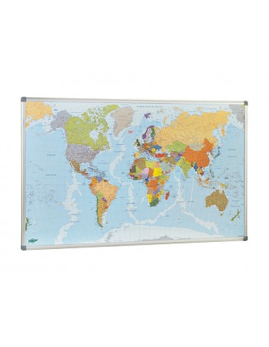 Mapa mural faibo planisfer politic...