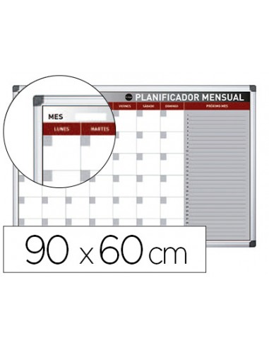 Planning magnètic bi-office mensual...