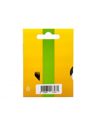 Cinta q-connect 1000 negre-blanc 12mm...
