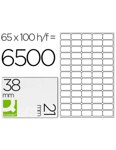 Etiqueta adhesiva q-connect kf01581...
