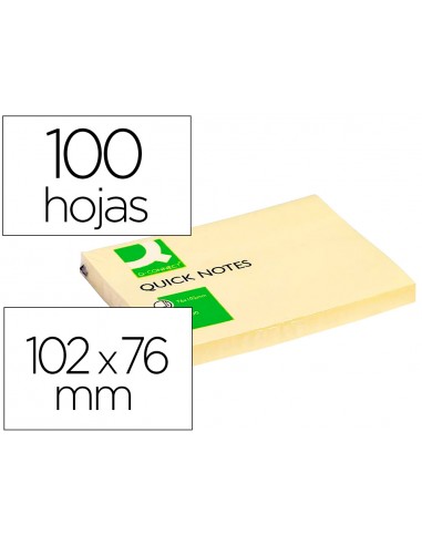 Bloc de notes adhesives lleva i posa...