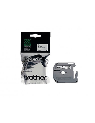 Cinta brother mk-221 blanc-negre 9mm...