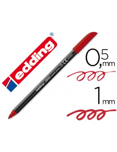 Retolador edding punta fibra 1200...