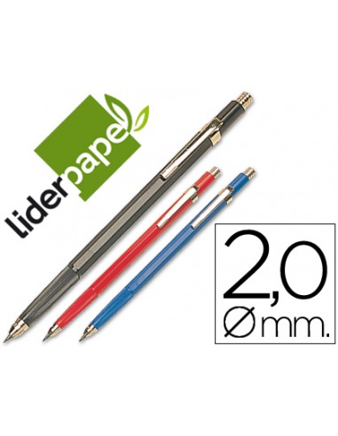 Portamines liderpapel graf 2 mm unitat