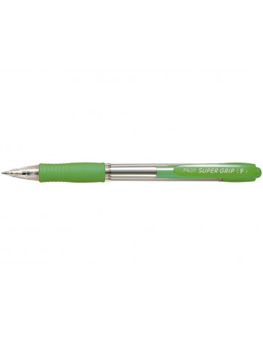 Boligraf pilot super grip verd clar...