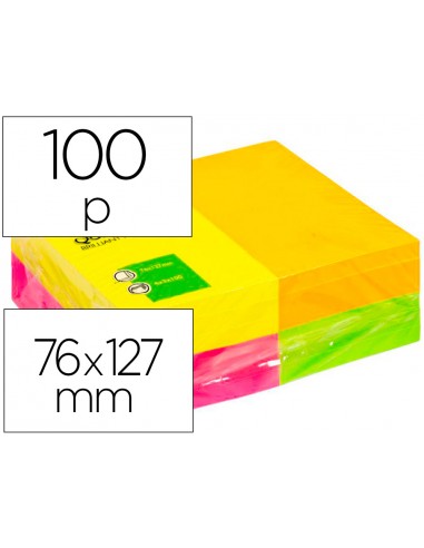 Bloc de notes adhesives lleva i posa...