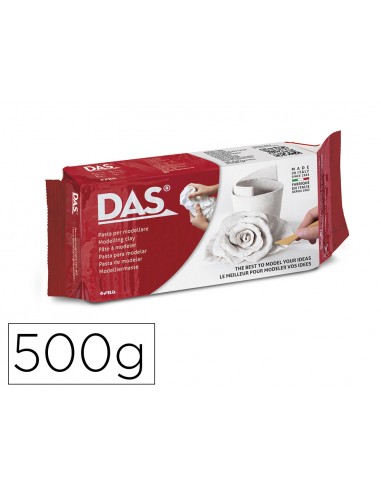 Pasta das blanca per modelar seca...
