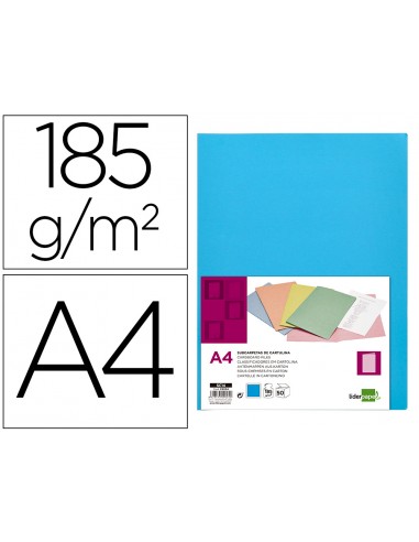 Subcarpeta liderpapel din a4 celest...