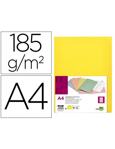 Subcarpeta liderpapel din a4 groc...