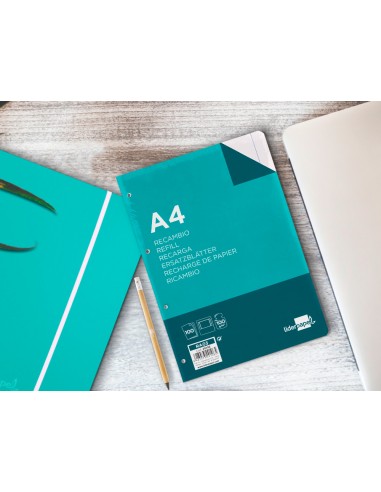 Recanvi liderpapel a4 100 fulls...