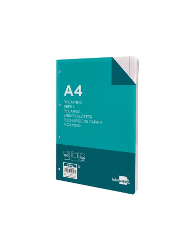 Recanvi liderpapel a4 100 fulls...