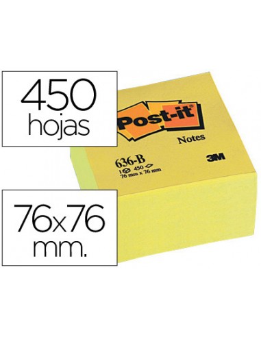 Bloc de notes adhesives lleva i pos...