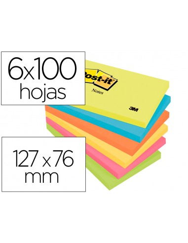 Bloc de notes adhesives lleva i pos...