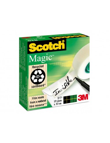 Cinta adhesiva scotch magic invisible...