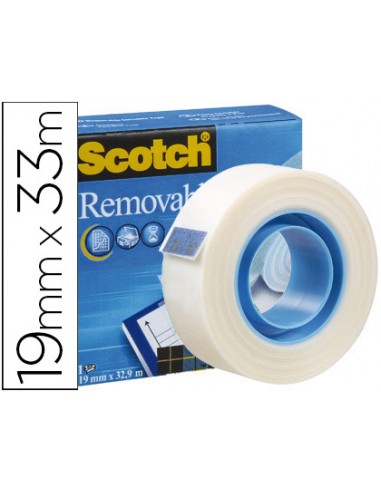 Cinta adhesiva scotch magic invisible...