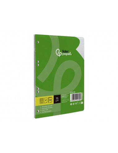 Recanvi liderpapel a5 100 fulls 75gr...