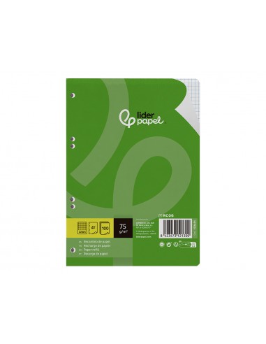 Recanvi liderpapel a5 100 fulls 75gr...