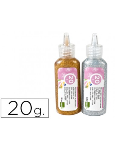 Purpurina pegament liderpapel...