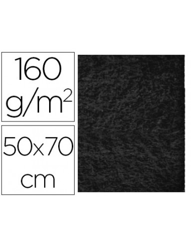 Feltre liderpapel 50x70cm negre 160g/m2