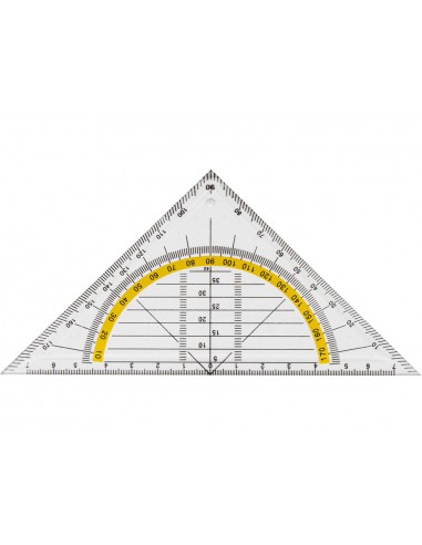 Esquadra liderpapel geometria 16 cm...