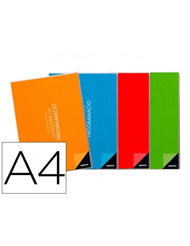 Agenda de programació additio a4 pla...