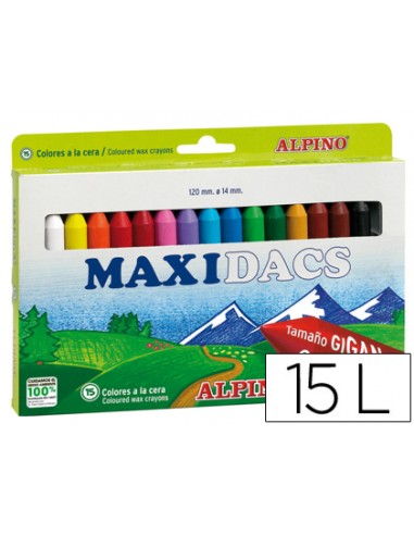 Llapis cera alpino maxidacs caixa de...