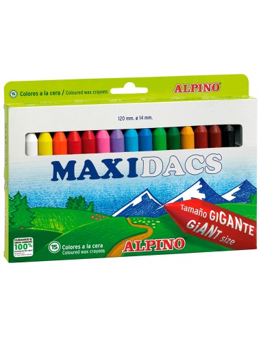Llapis cera alpino maxidacs caixa de...