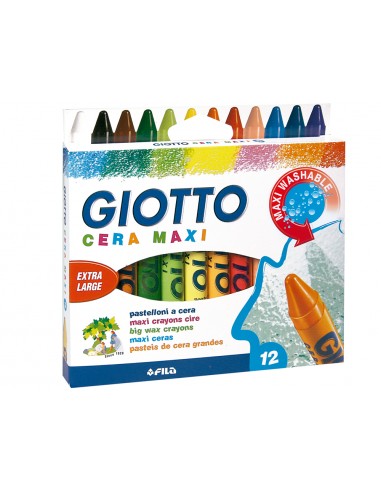 Llapis cera giotto maxi caixa de 12...