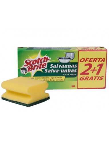 Estropajo salvauñas scotch brite...