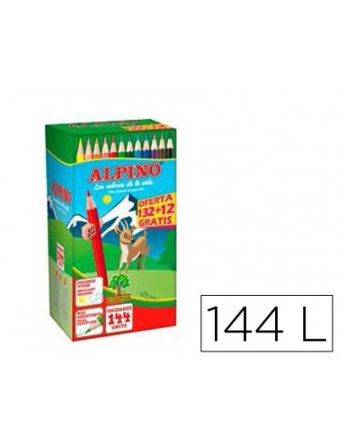 Llapis de colors alpino school pack...