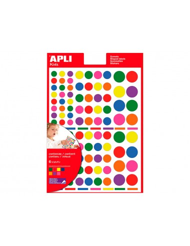 Gomets apli autoadhesiu circul...