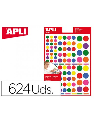 Gomets apli autoadhesiu circul...