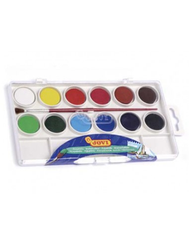 Aquarel·la jovi 12 colors amb pinzell...