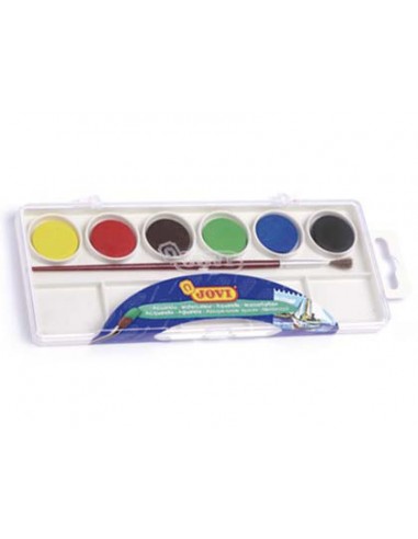 Aquarel·la jovi 6 colors amb pinzell...