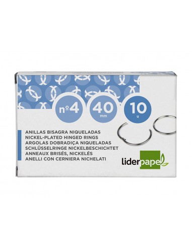 Anella bisagra liderpapel niquelada...