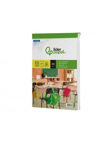 Bloc examens liderpapel quadre 4mm...