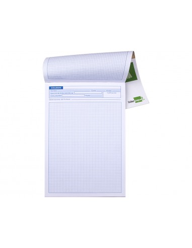 Bloc examens liderpapel quadre 4mm...