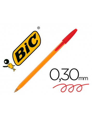 Boligraf bic taronja fine original...