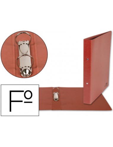 Carpeta de 2 anelles 40mm rodones...