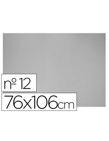 Cartró gris nº 12 76x106 cm fulla